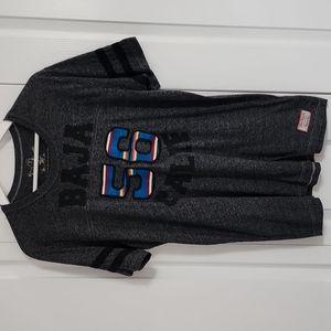 True Religion Men's T-Shirt, Medium, Gray.